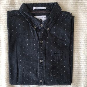 Men's polka dot long sleeve